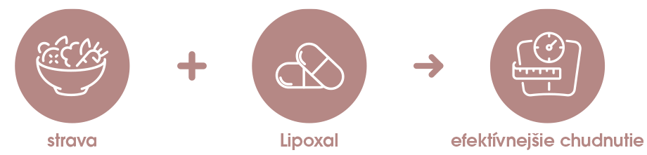 Strava + Lipoxal + efektivnější hubnutí